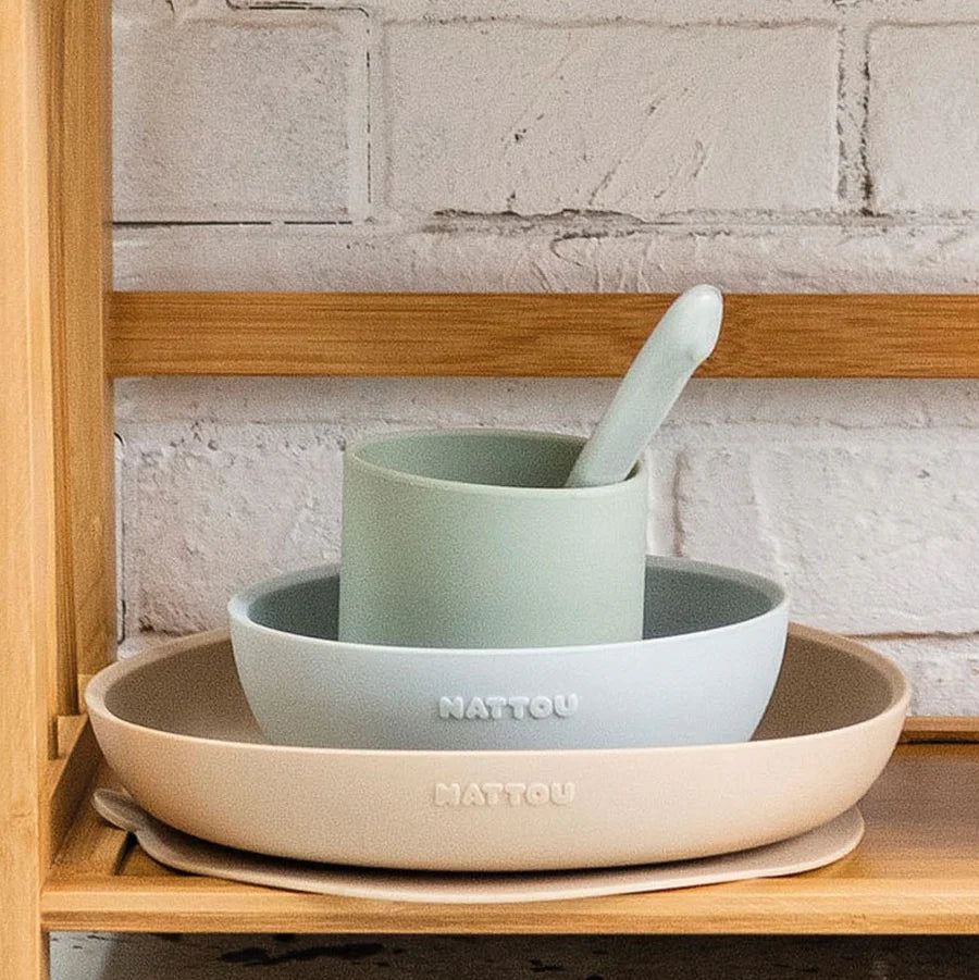 Set pappa silicone Nattou