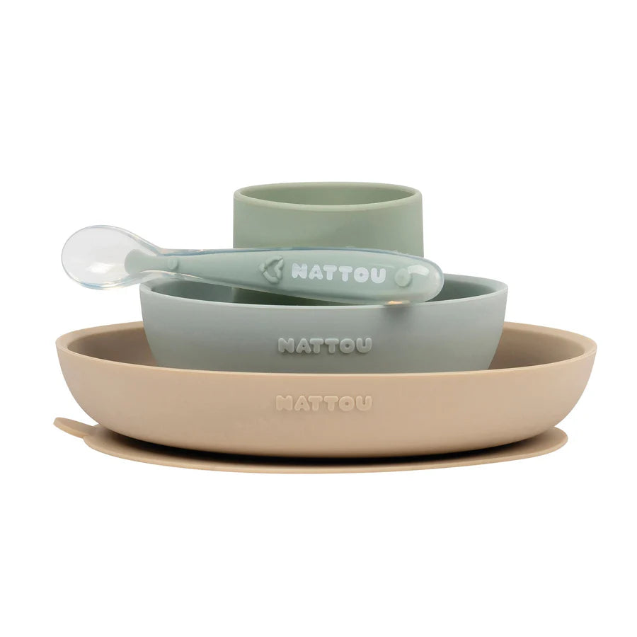 Set pappa silicone Nattou