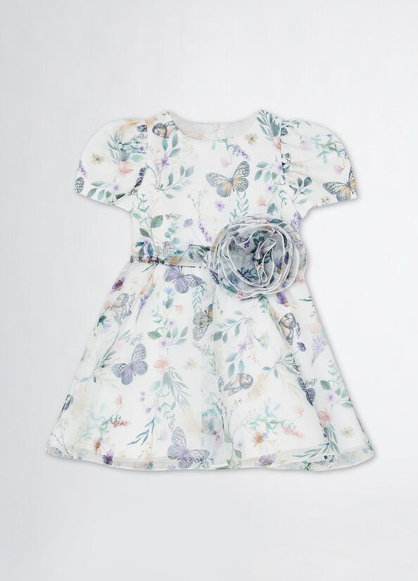Abito cerimonia stampa farfalle bambina LIU JO