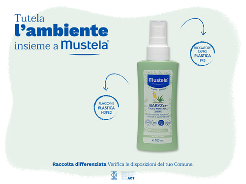 BABYZzz Talco di riso spray