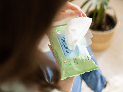 Salviette compostabili profumate