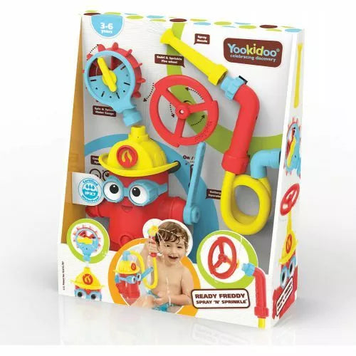Idrante Pompieri per Bagnetto Yookidoo Ready Freddy Spray 'N' Sprinkle 40204