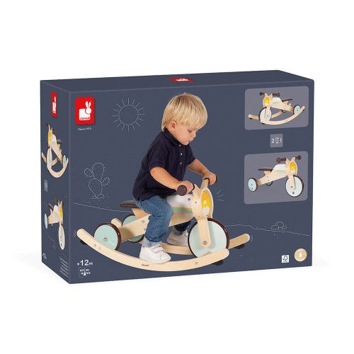 Triciclo 2 in 1 a dondolo